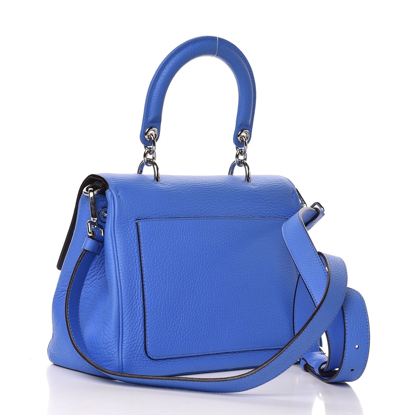 Bullcalf Small Be Dior Flap Blue