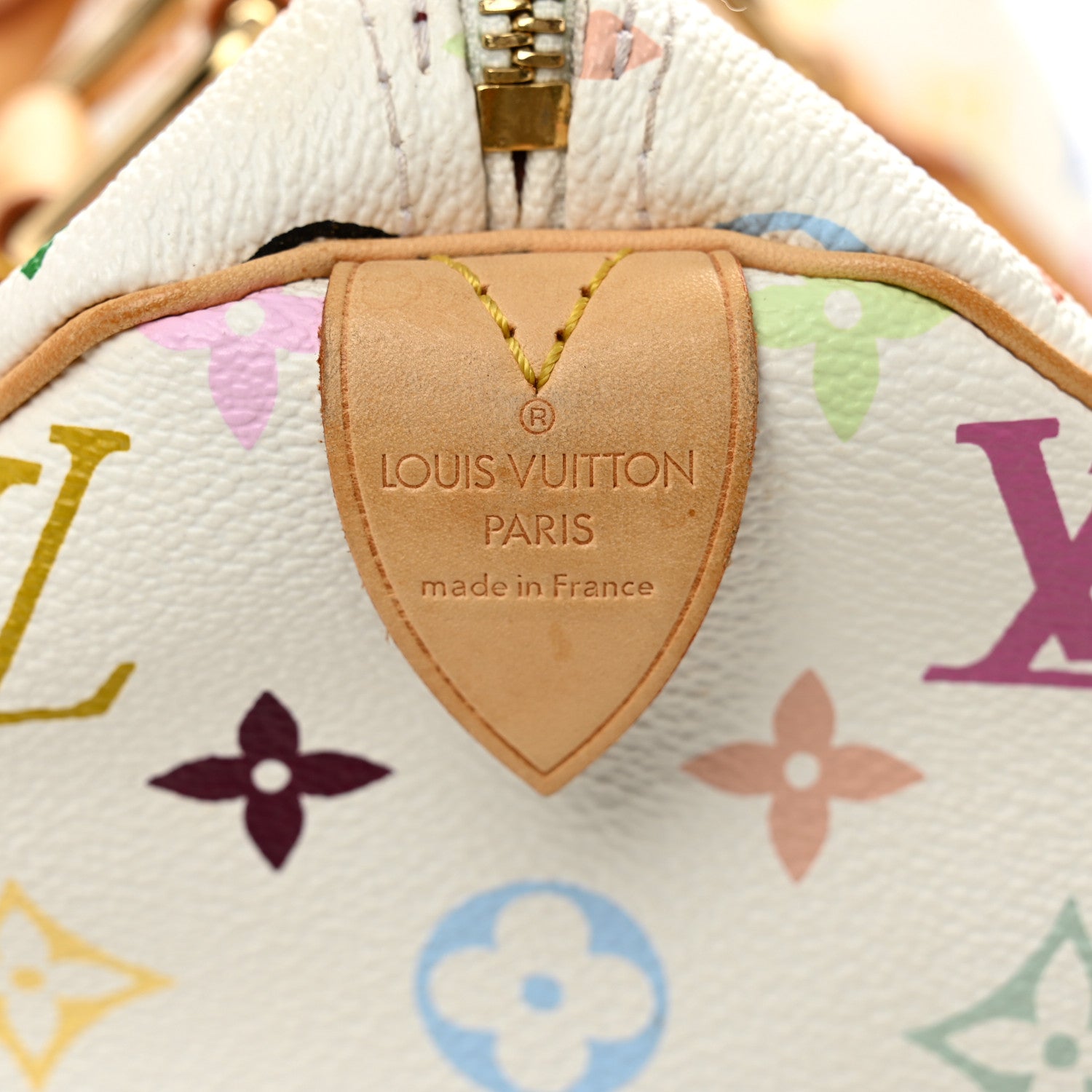 Louis Vuitton Monogram Multicolor Speedy 30 White 6 of 12