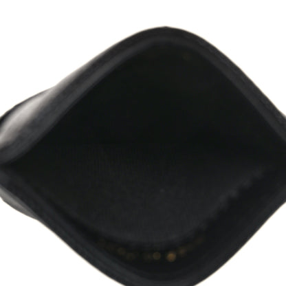 Chanel Caviar Quilted Crystal Vertical Card Holder Black 5 of 9