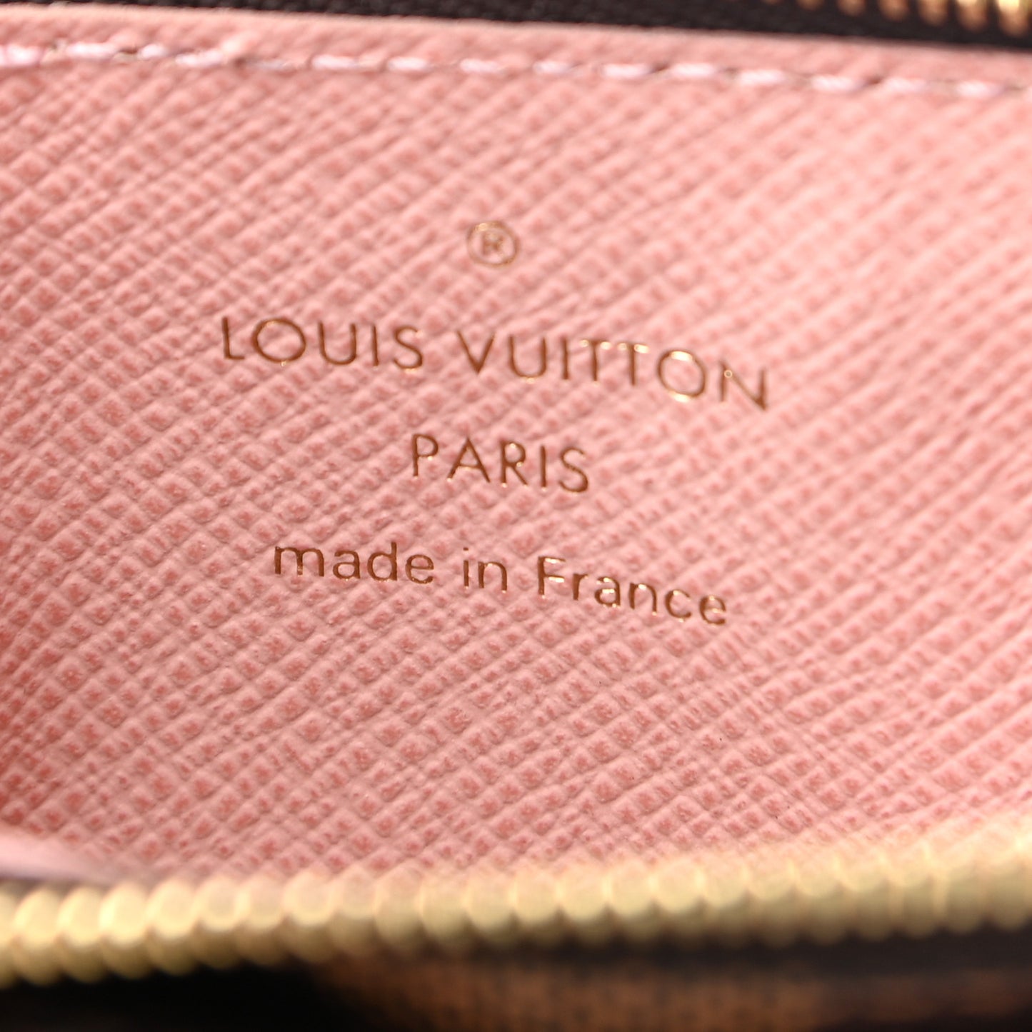 Damier Ebene Recto Verso Card Holder Rose Ballerine