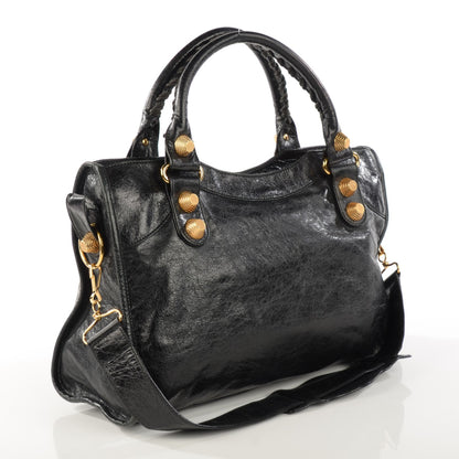 Balenciaga Agneau Giant 21 Gold Hardware City Black 3 of 8