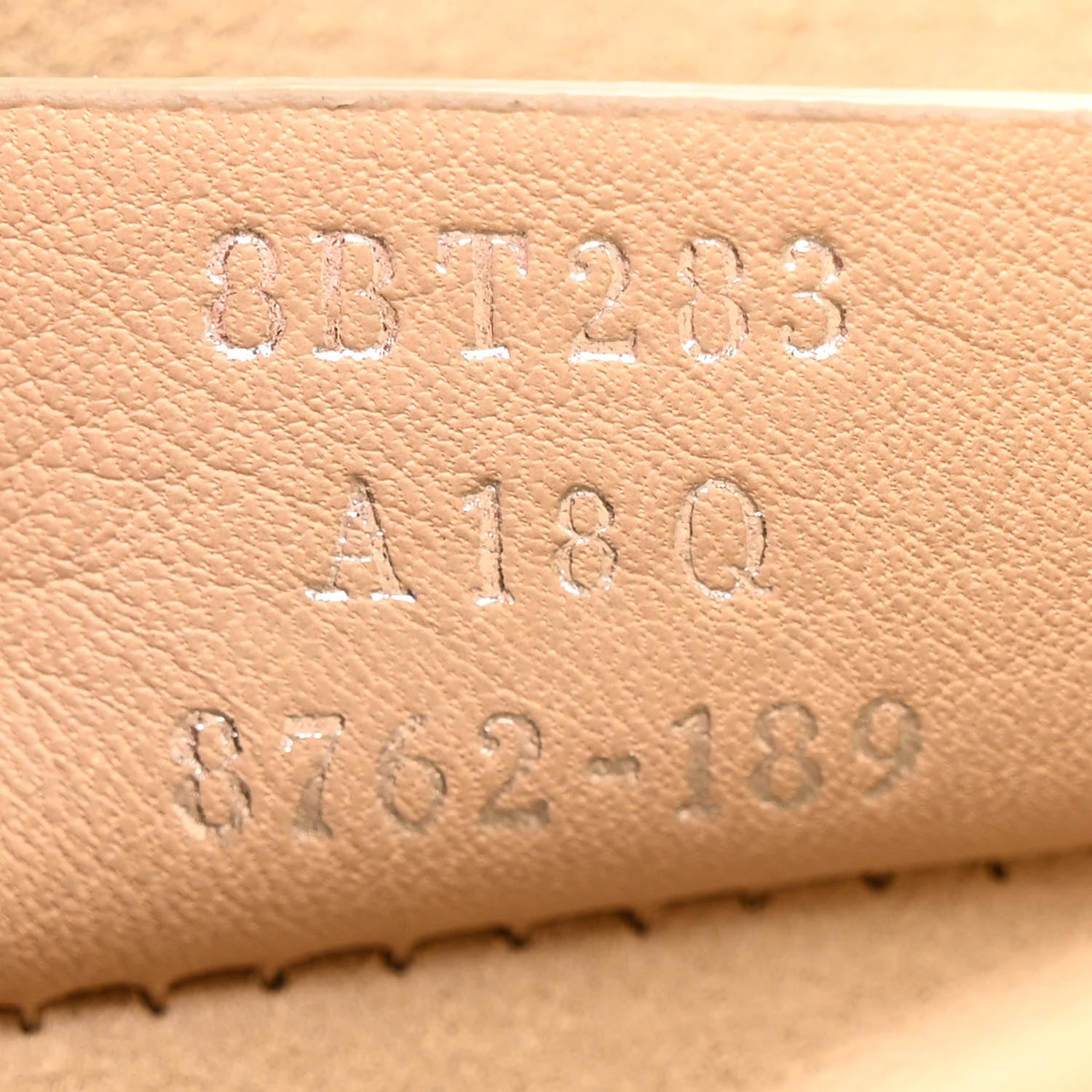 Fendi Vitello Liberty Scalloped Studded Kan I Shoulder Bag Plaster 8 of 16