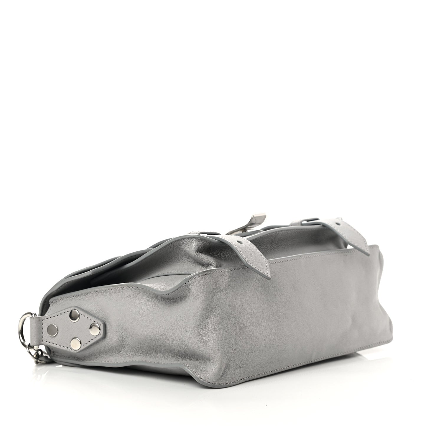 Lambskin Tiny PS1 Satchel Fog
