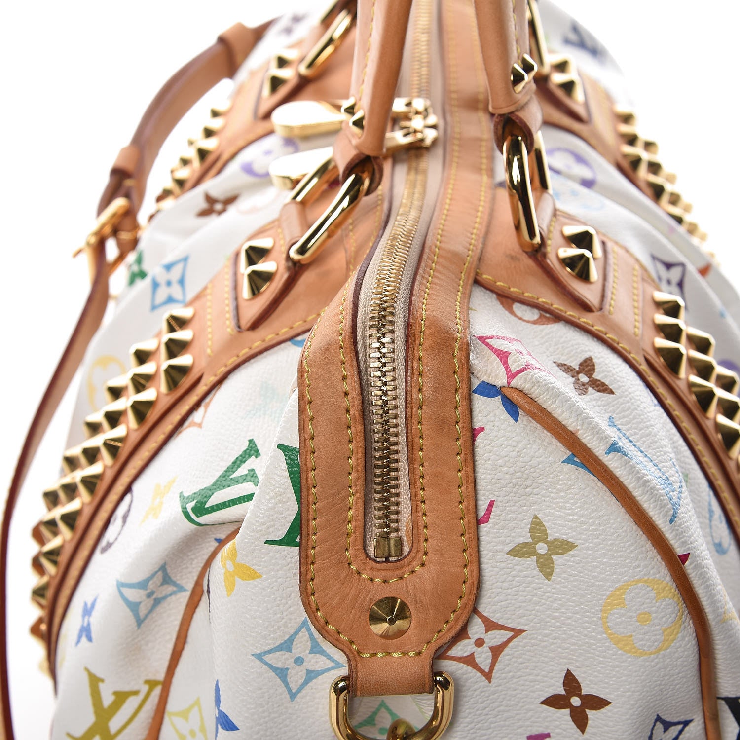 Louis Vuitton Monogram Multicolor Courtney MM White 23 of 23