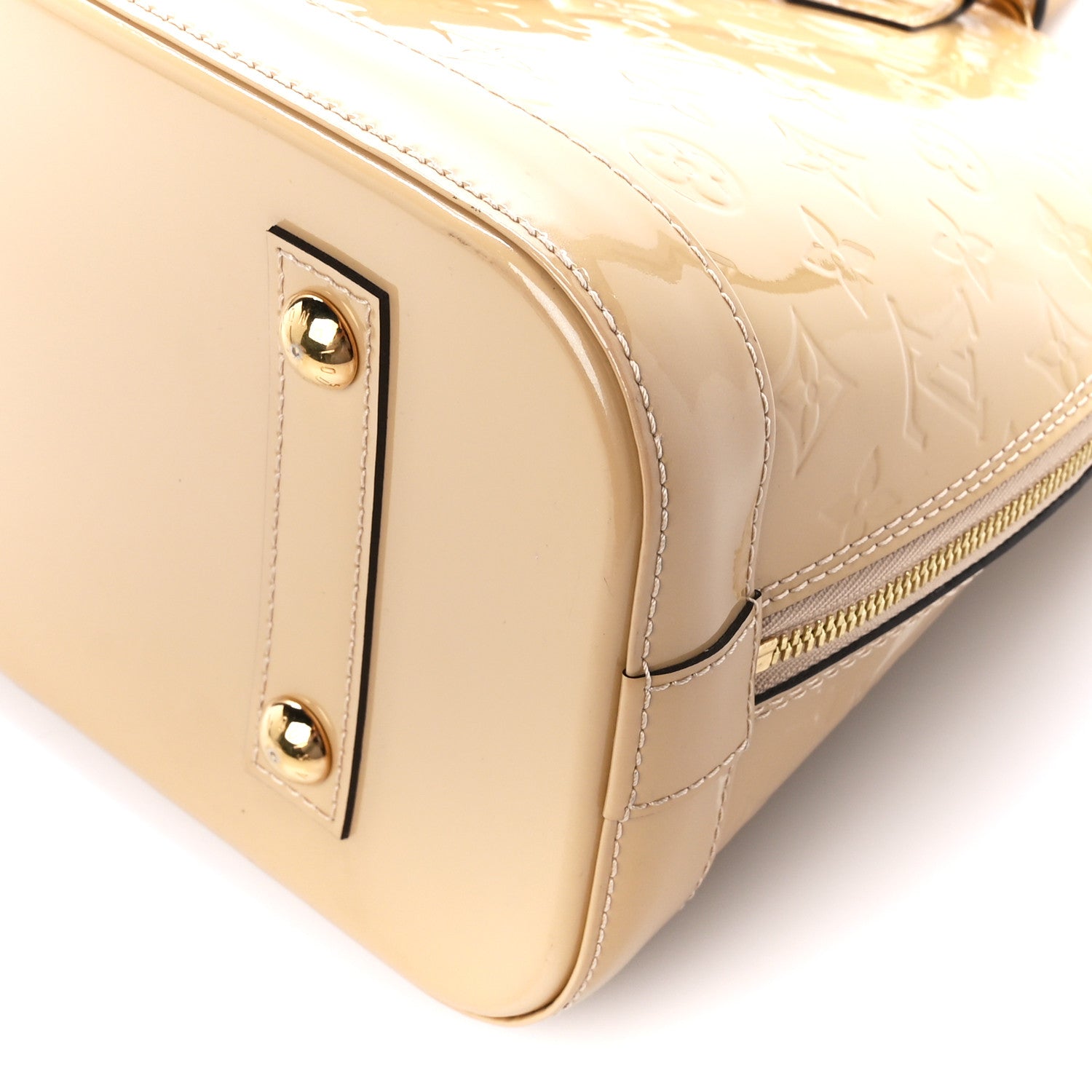 Louis Vuitton Vernis Alma PM Blanc Corail 18 of 19