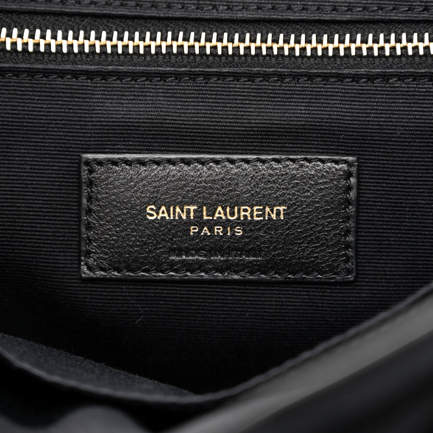 Velvet Y Quilted Monogram Small Loulou Backpack Black
