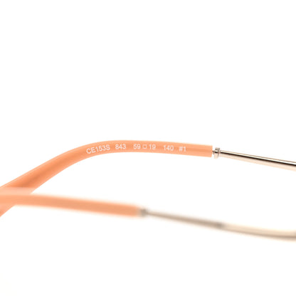 Chloe Oversize Round Sunglasses CE153S Gold Pink 6 of 7