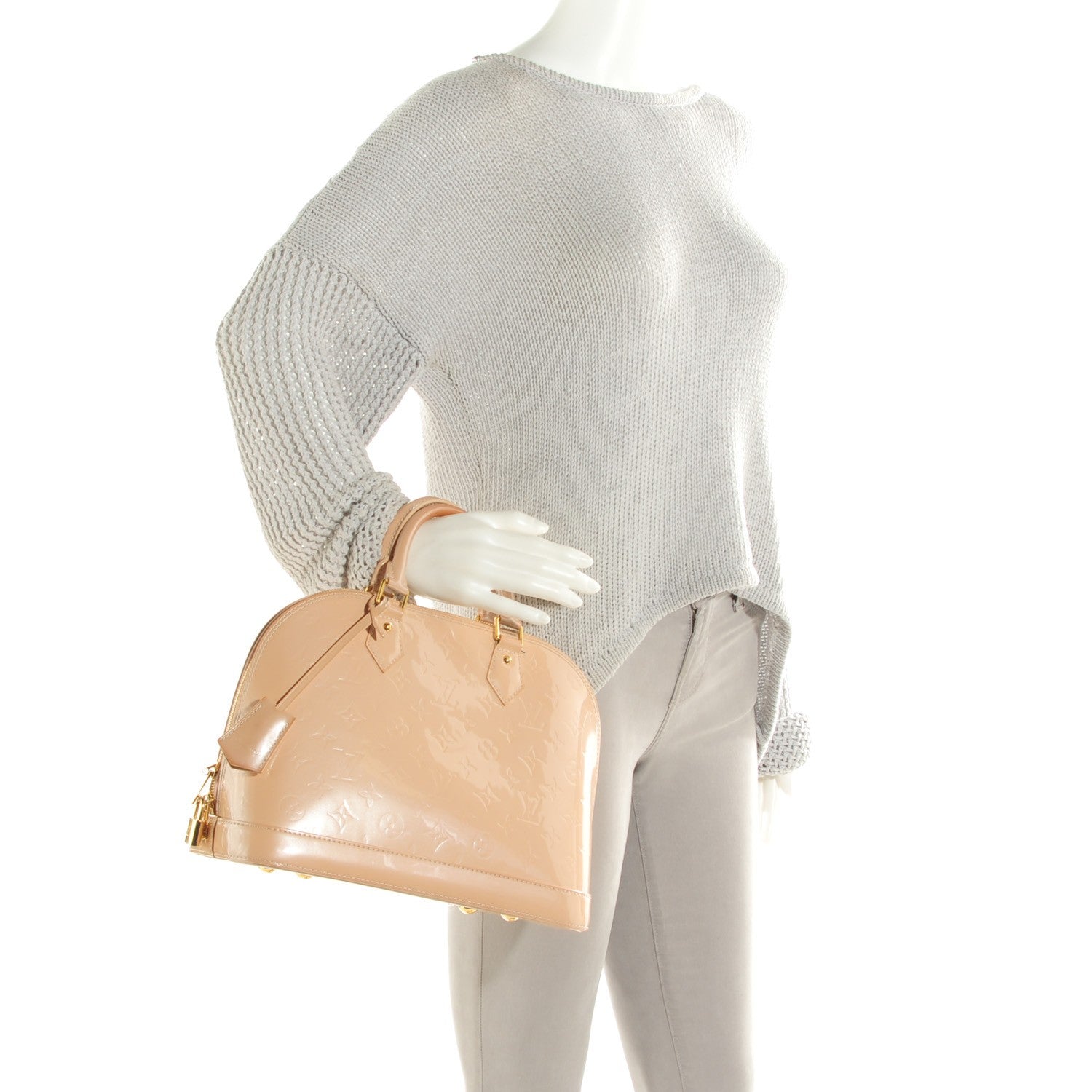 Louis Vuitton Vernis Alma PM Rose Florentin 2 of 9