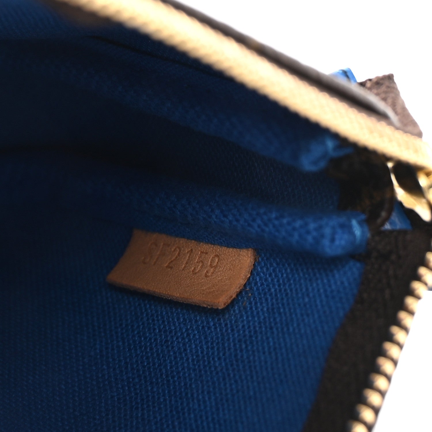 Louis Vuitton Monogram 2019 Christmas Animation Mini Venice Pochette Accessories Blue 6 of 8