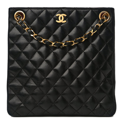 Chanel Lambskin Quilted Crossbody Black 1 of 19