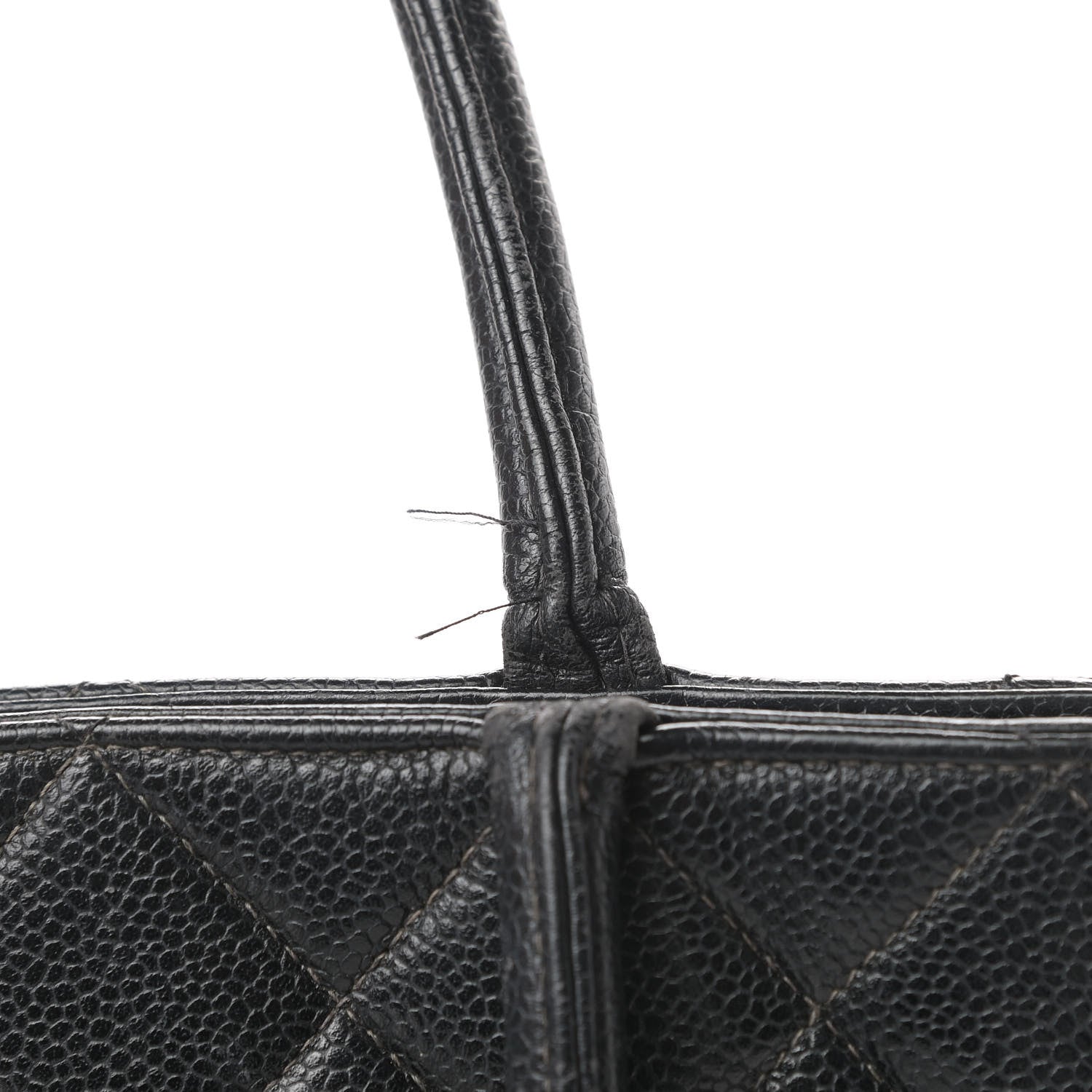 Chanel Caviar Quilted Medallion Tote Black 12 of 13