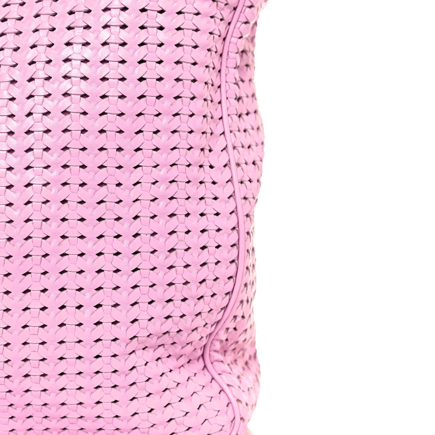 Christian Dior Lambskin Woven Dior Soft Shopping Tote Pink 16 of 16