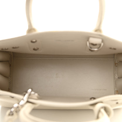 Saint Laurent Grained Calfskin Nano Sac de Jour Dove White 5 of 13