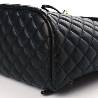 Chanel Lambskin Quilted Large Urban Spirit Backpack Black 8 of 8