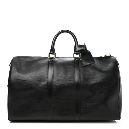 Louis Vuitton Epi Keepall 45 Black 1 of 20
