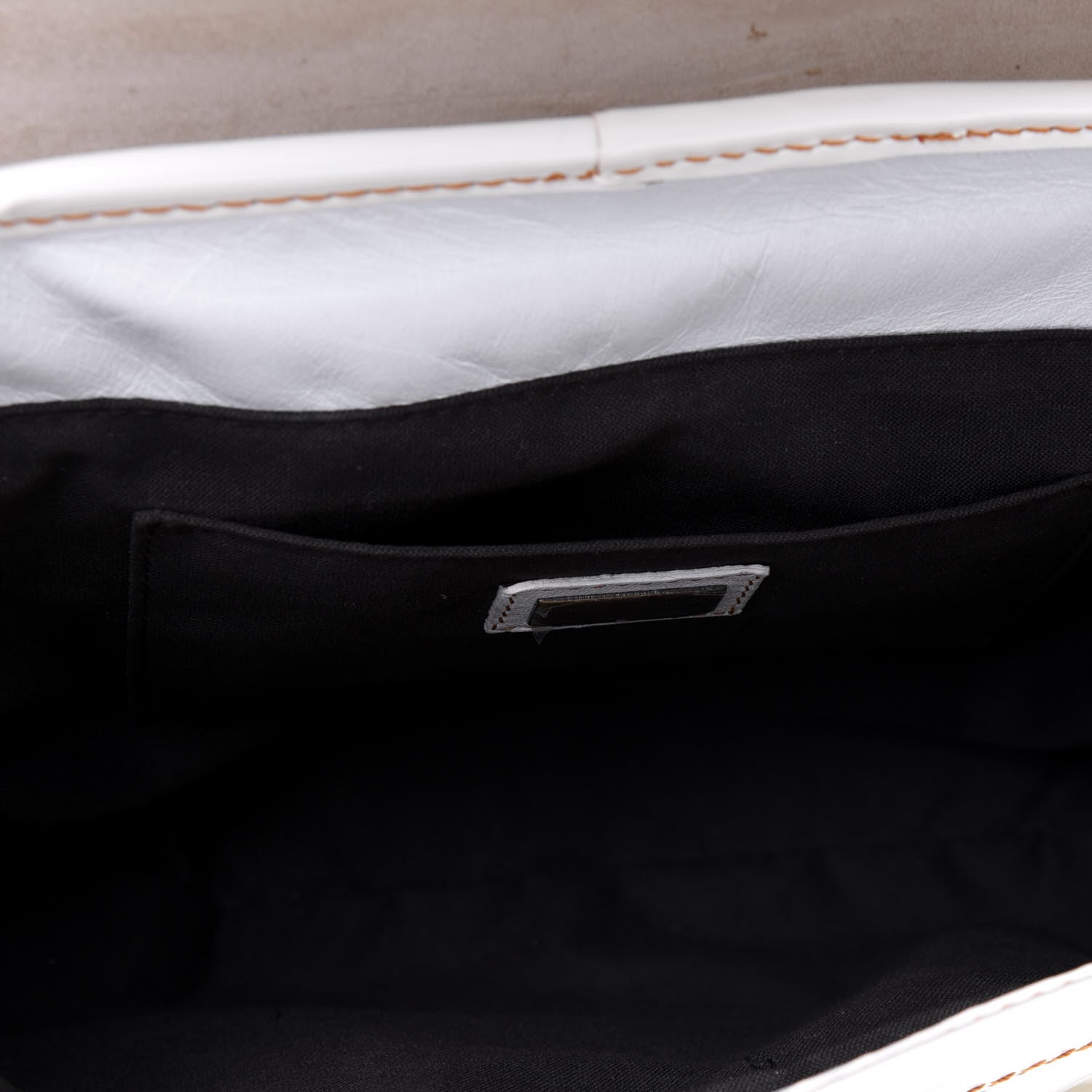 Fendi Patent B Bag White 5 of 29