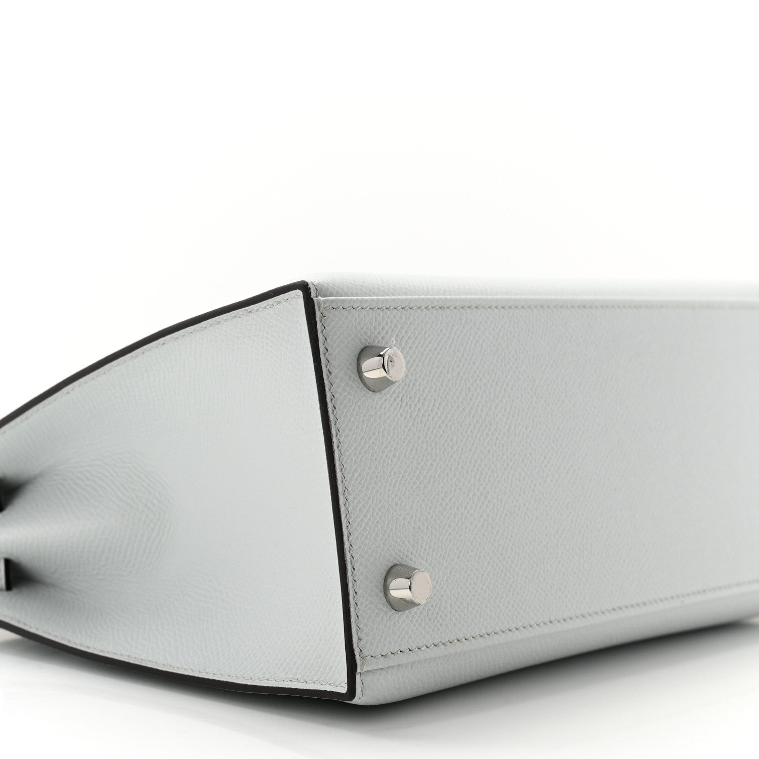 Hermes Epsom Kelly Sellier 25 Gris Platine 9 of 10