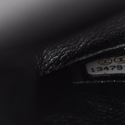Chanel Caviar Quilted Medium Double Flap Black 10 of 12