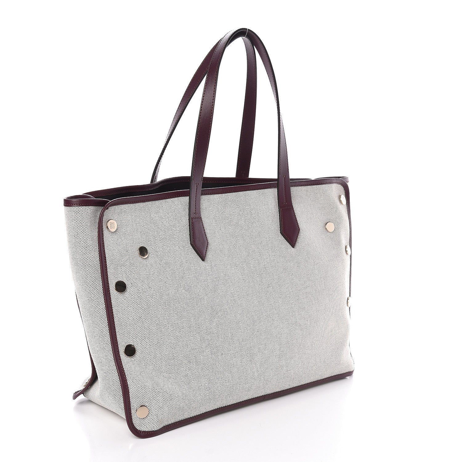 Givenchy Canvas Medium Bond Shopper Tote Aubergine 3 of 10