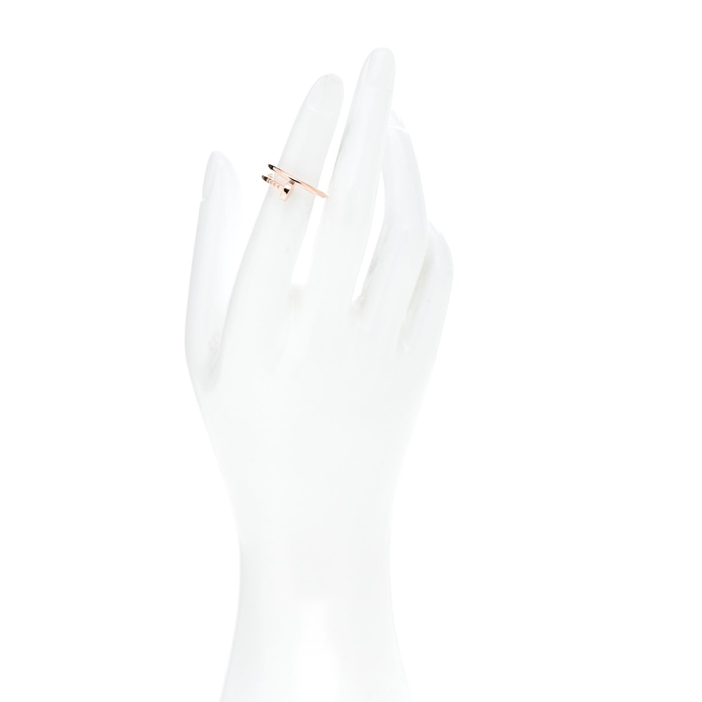 18K Pink Gold Small Juste Un Clou Ring 50 5.25