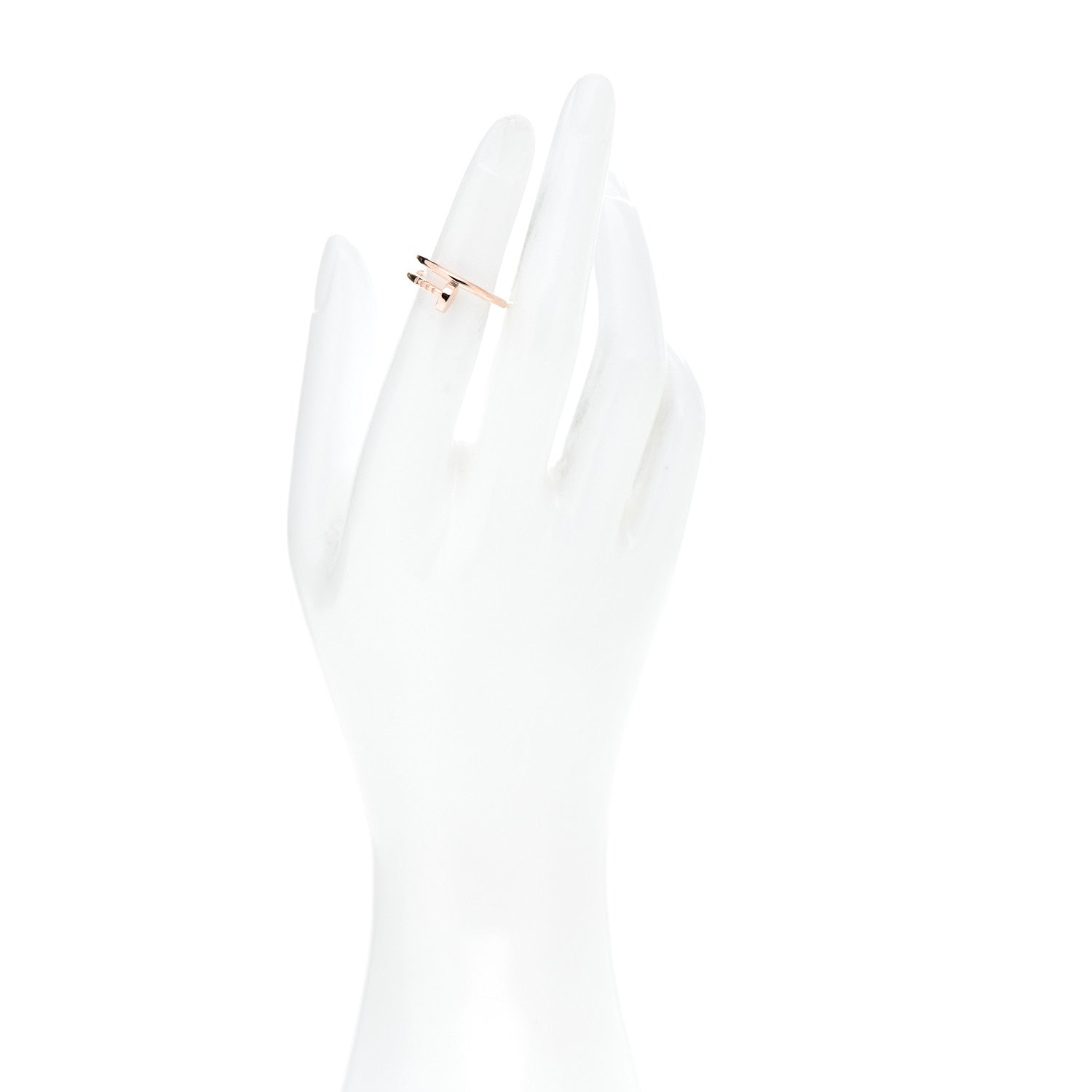 Cartier 18K Pink Gold Small Juste Un Clou Ring 50 5.25 2 of 4