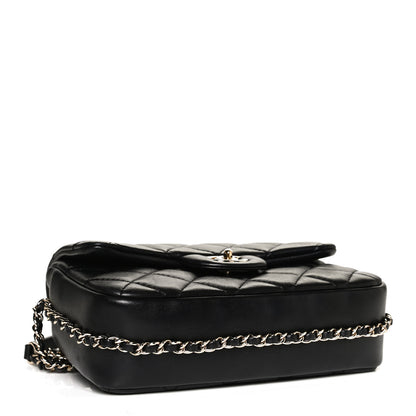 Chanel Lambskin Quilted Small My Precious Flap Black 3 of 10