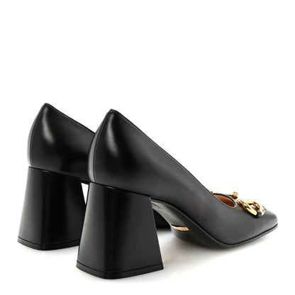 Gucci Malaga Kid Horsebit 75mm Pumps 40 Black 5 of 10