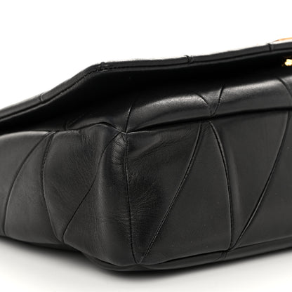 Saint Laurent Lambskin Patchwork Monogram Large Jamie Black 8 of 9