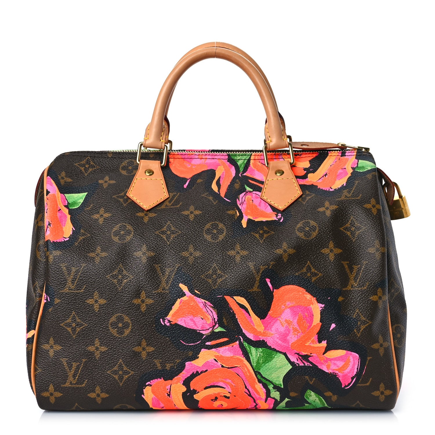 Louis Vuitton Monogram Roses Speedy 30 1 of 10