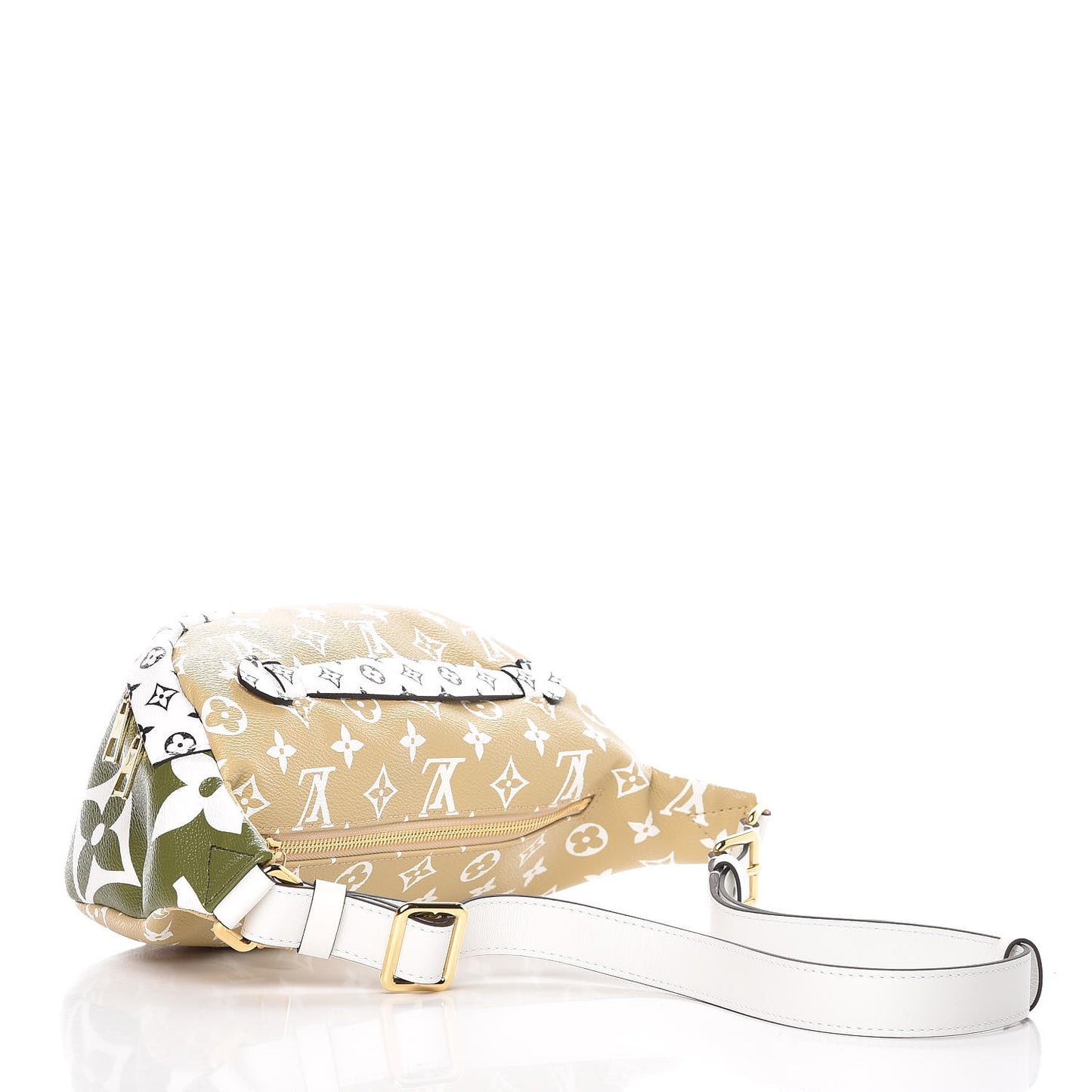 Monogram Giant Bumbag Kaki Beige