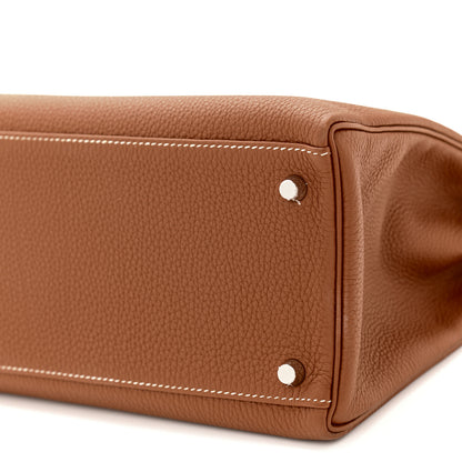 Hermes Togo Kelly Retourne 35 Gold 10 of 11