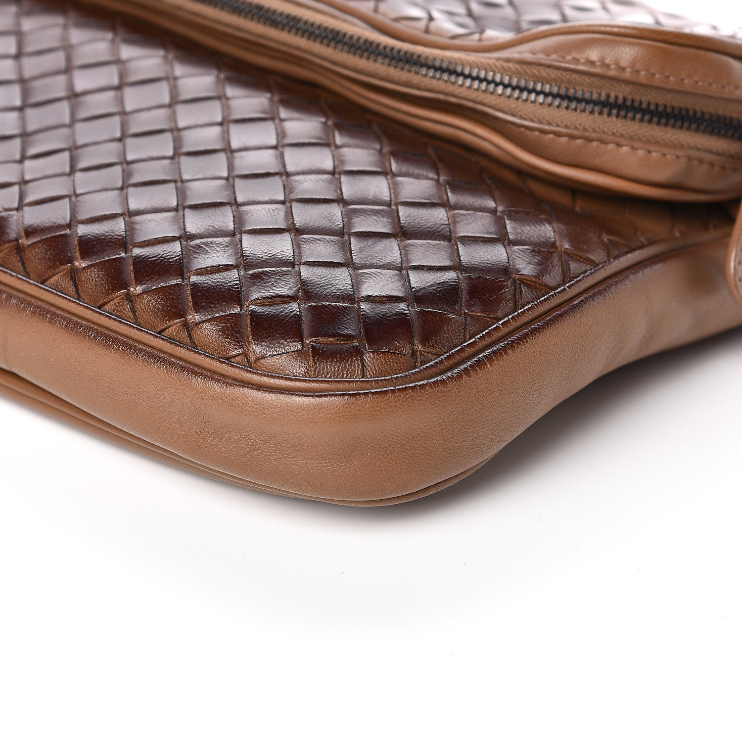 Bottega Veneta Nappa Intrecciato Ombre Crossbody Flap Chene 9 of 10
