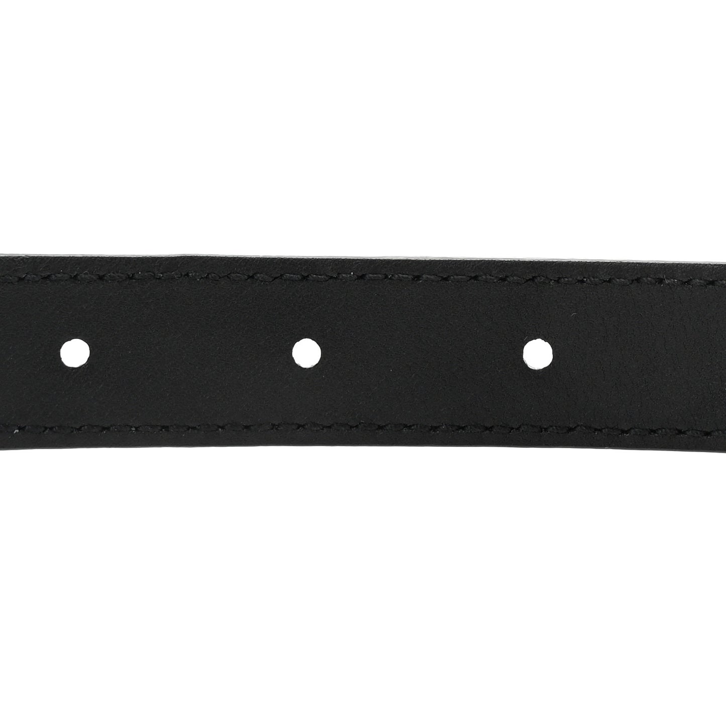 GG Supreme Monogram Matte Plutone Calfskin Double G 20mm Belt 105 42 Beige Ebony New Acero
