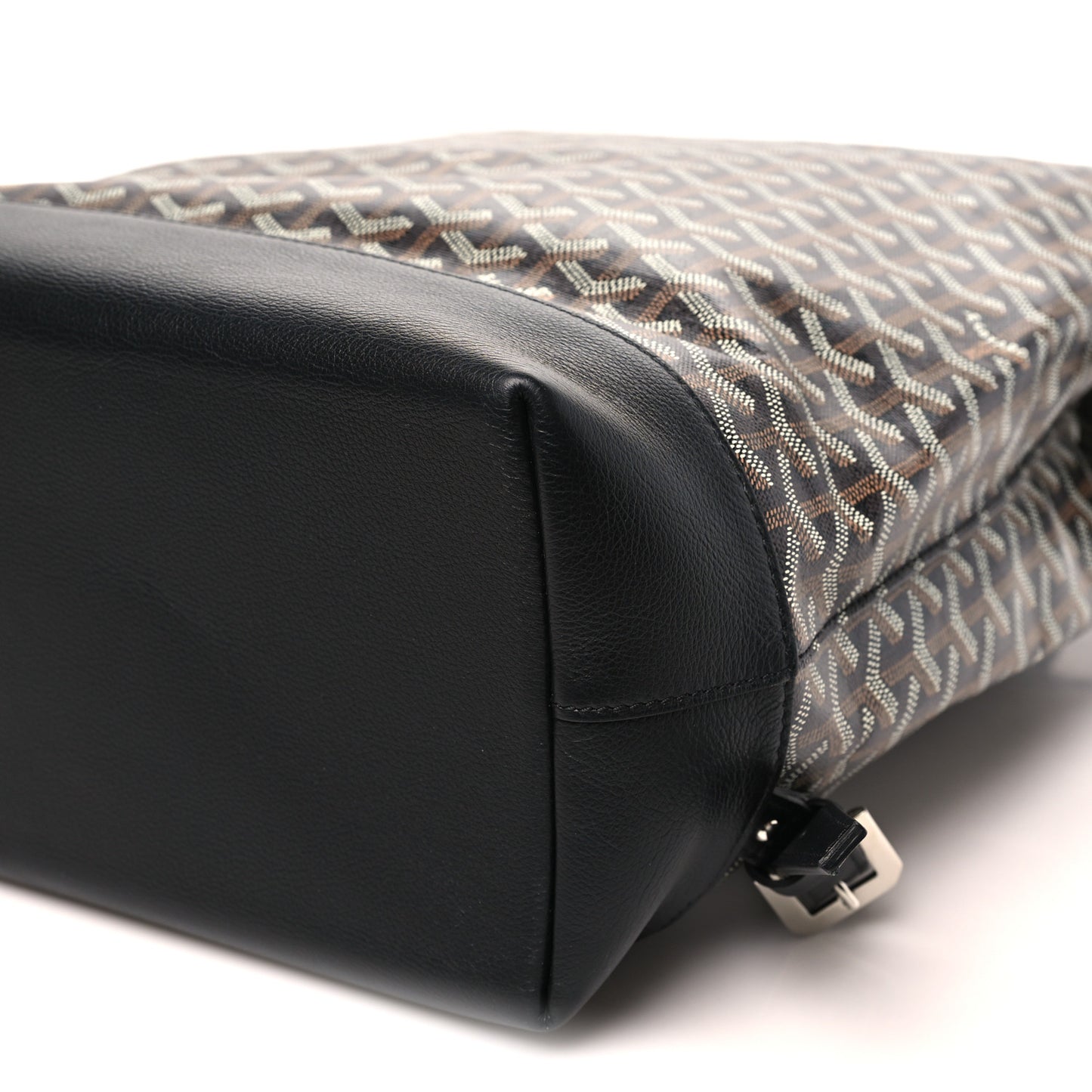 Goyardine Calfskin Cisalpin Backpack Black