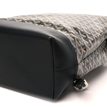 Goyard Goyardine Calfskin Cisalpin Backpack Black 9 of 11