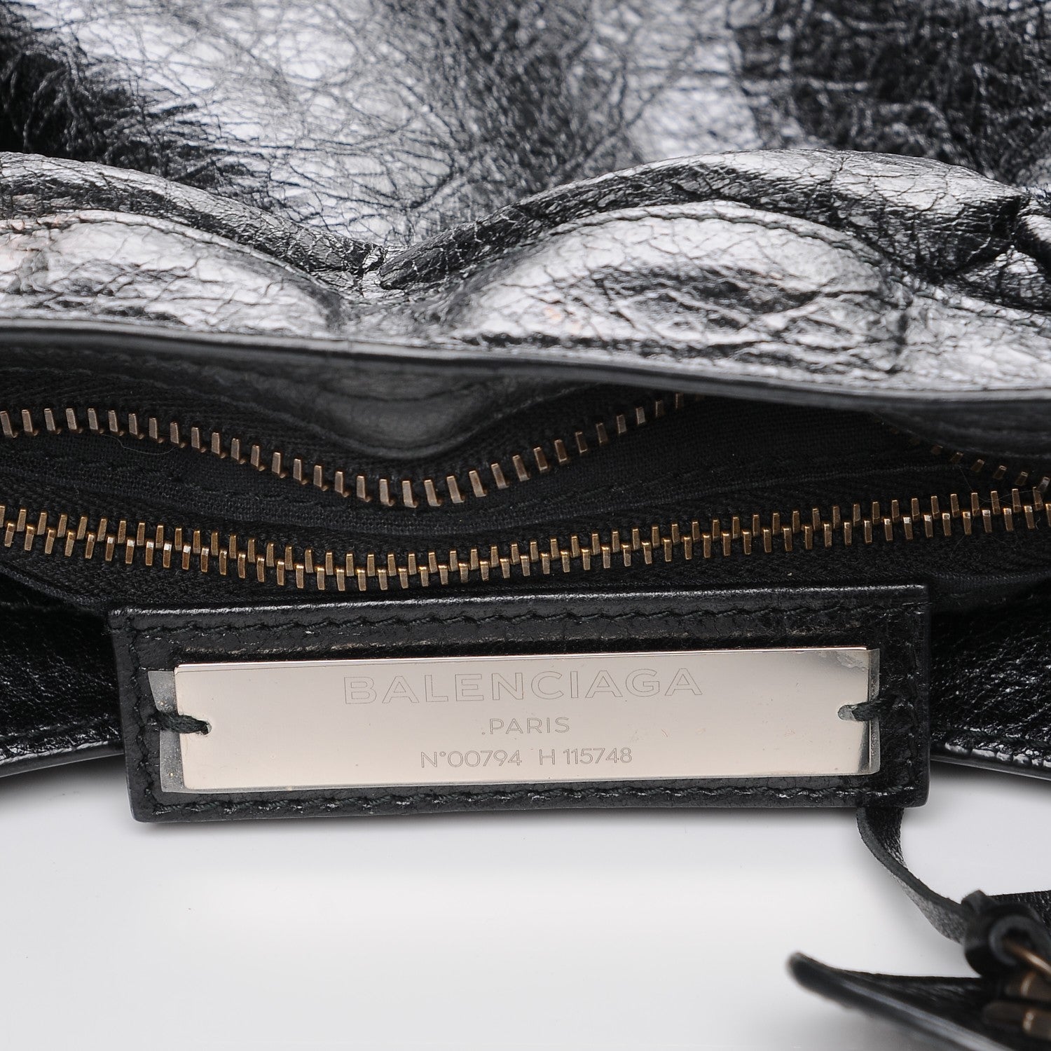 Balenciaga Agneau Classic Hardware City Black 7 of 9