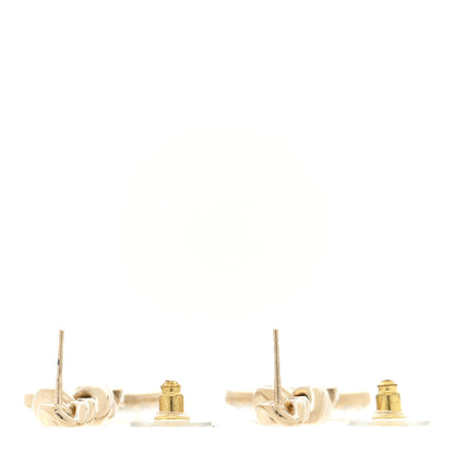 Chanel Metal Crystal CC Vendome CC Dangle Earrings Gold 3 of 4