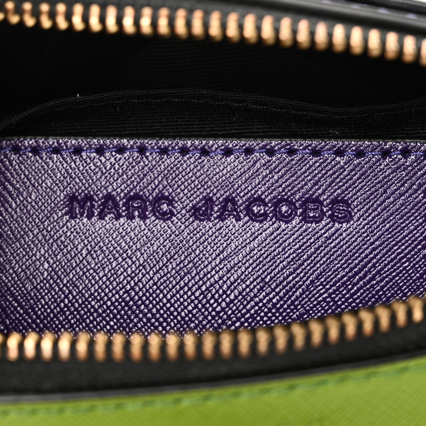 Saffino Small Stud Snapshot Camera Bag Violet Multicolor