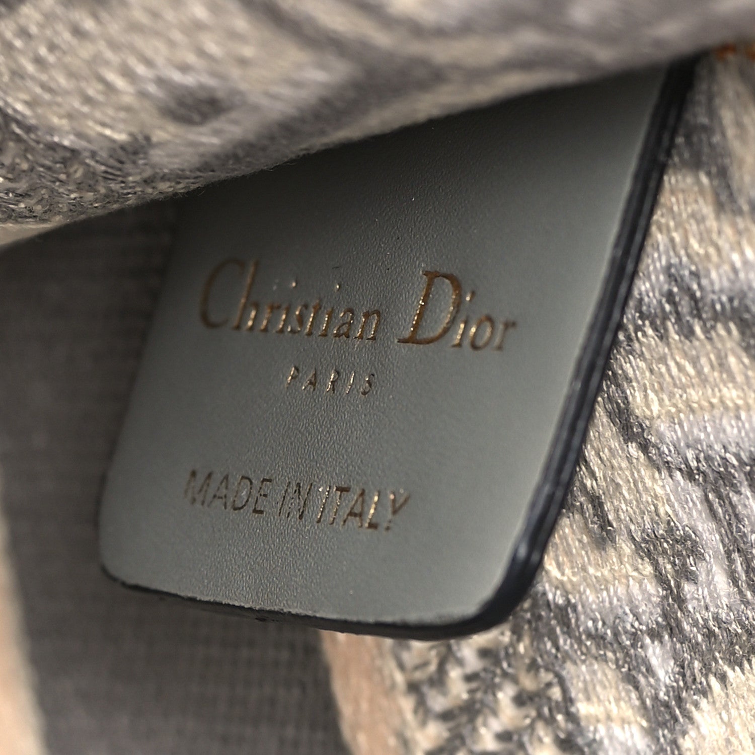 Christian Dior Oblique Mini Book Tote Grey Multicolor 6 of 11