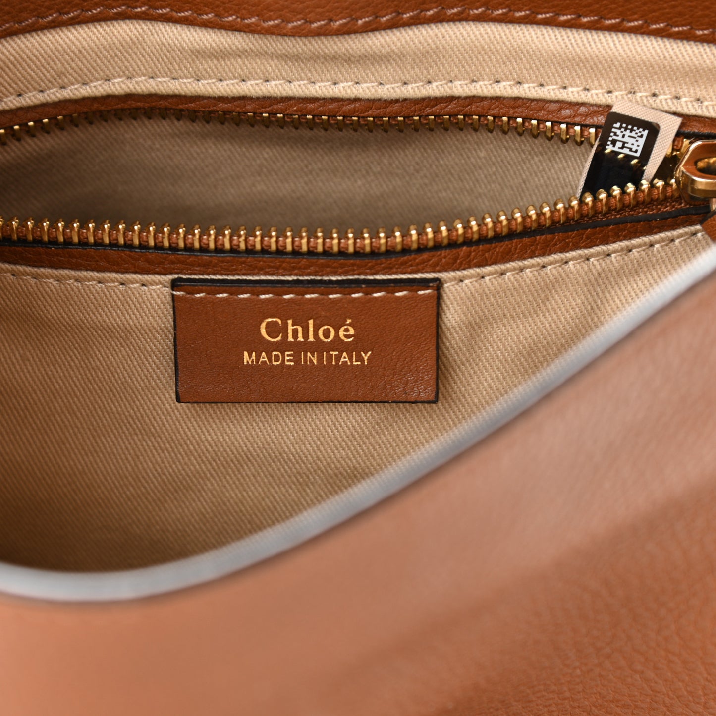 Suede Calfskin Medium Faye Backpack Tan