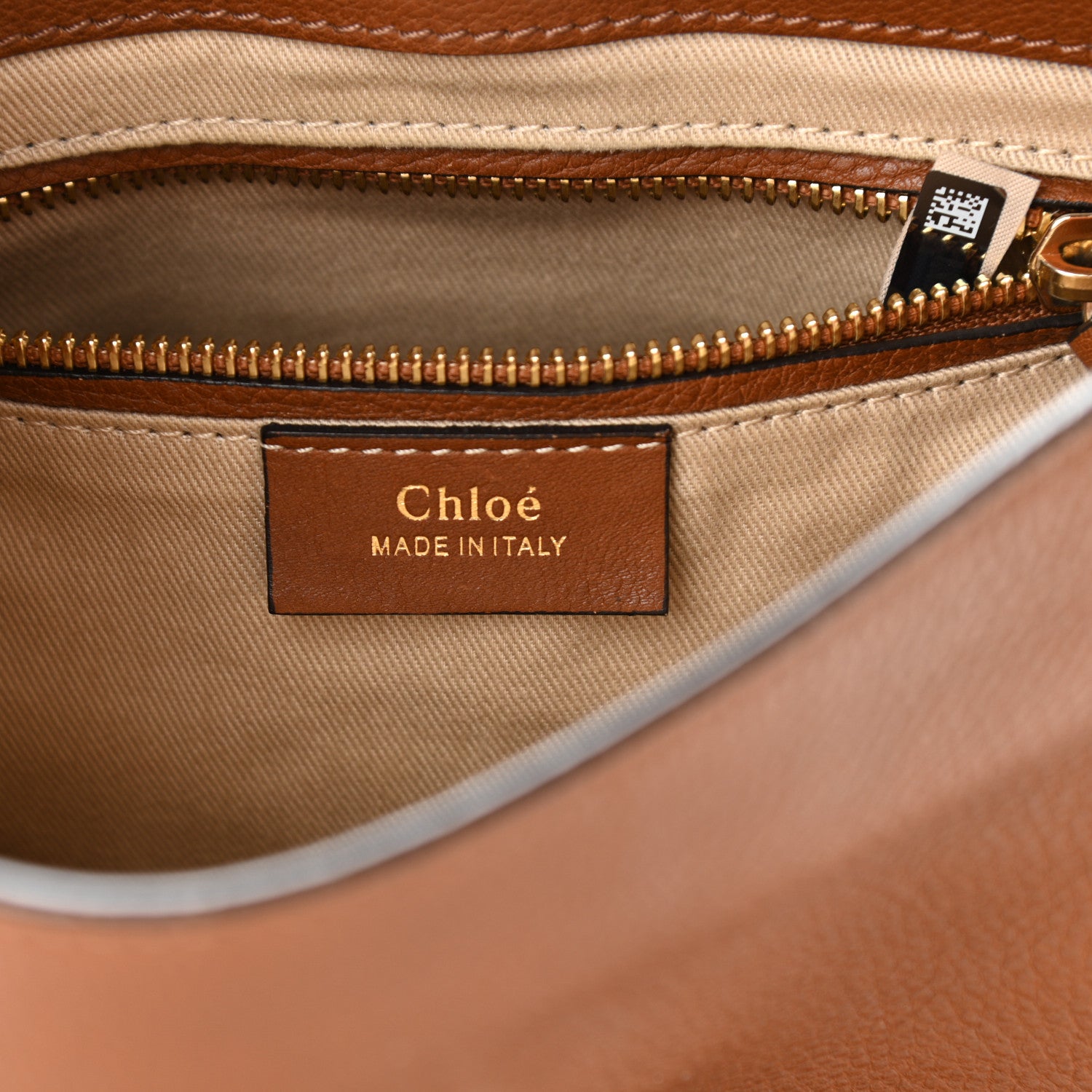 Chloe Suede Calfskin Medium Faye Backpack Tan 6 of 12