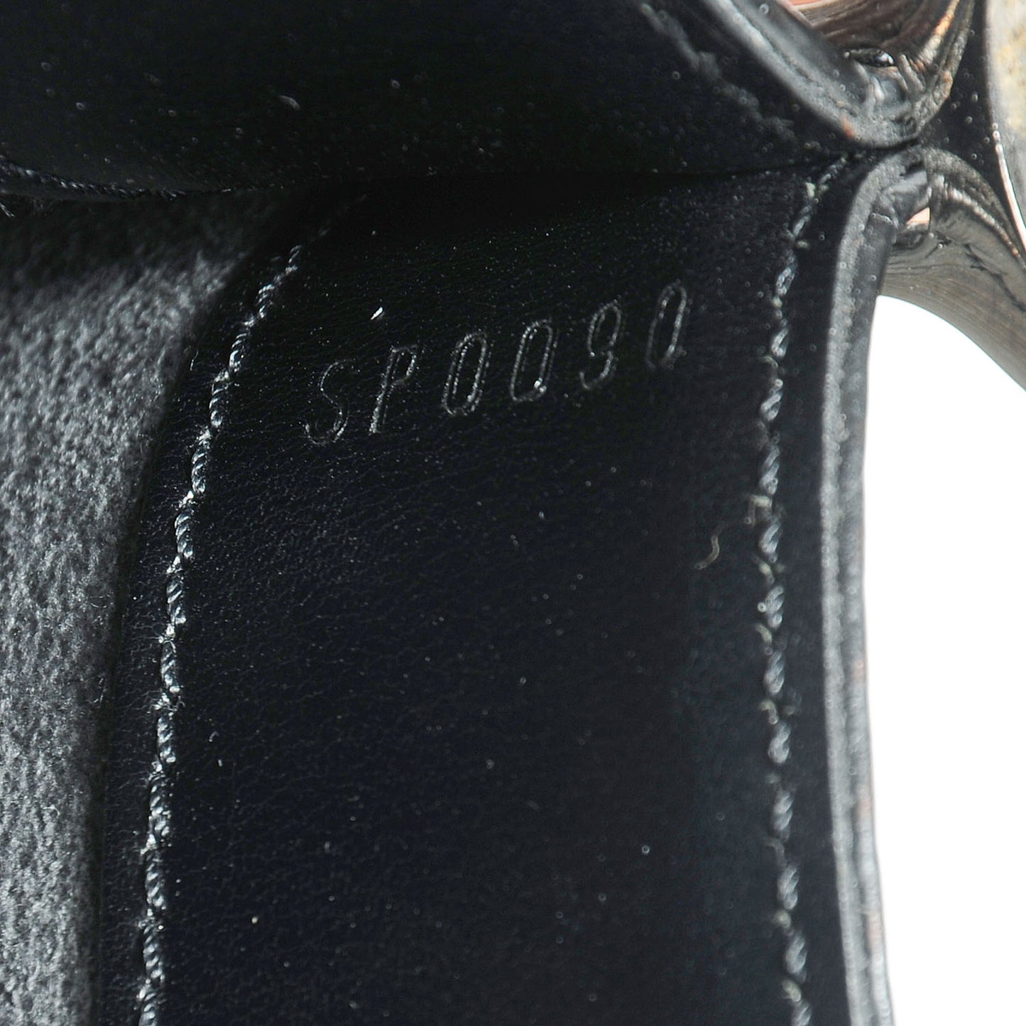 Epi Demi Lune Pochette Black