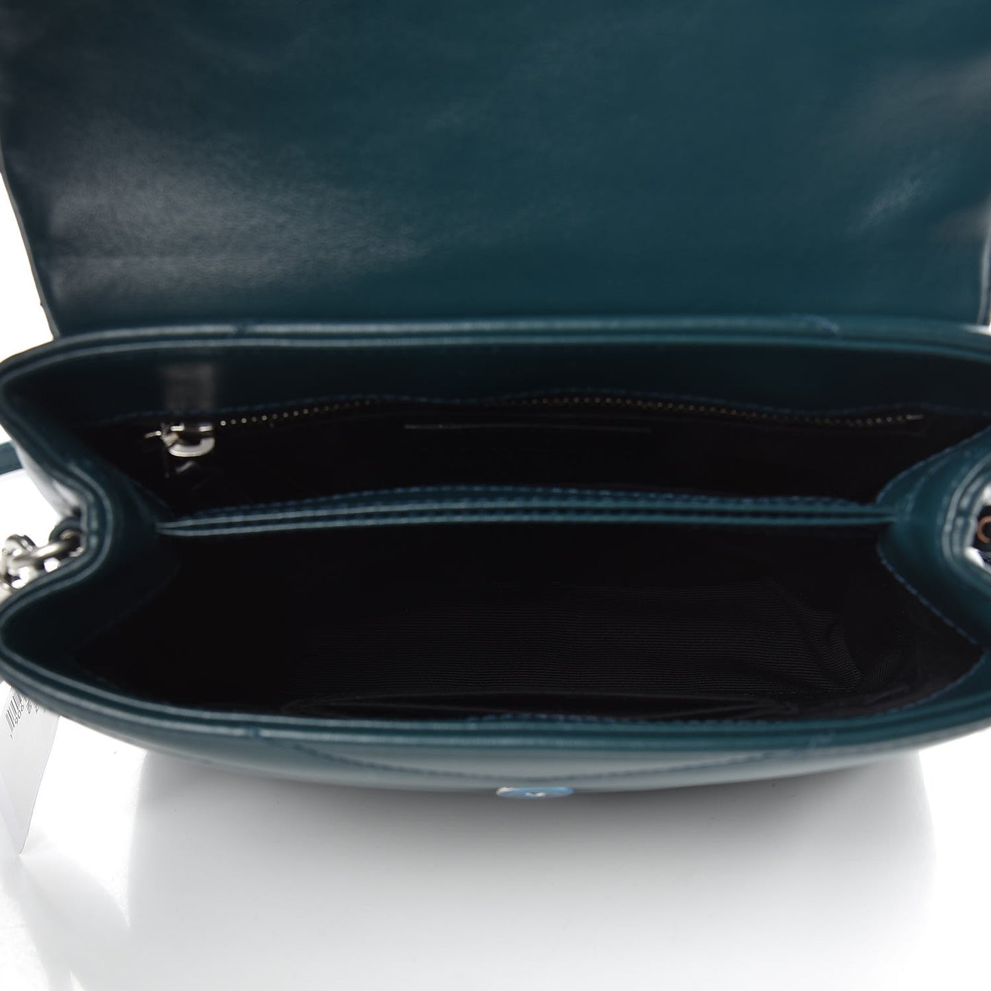 Calfskin Y Quilted Monogram Toy Loulou Satchel Dark Turquoise