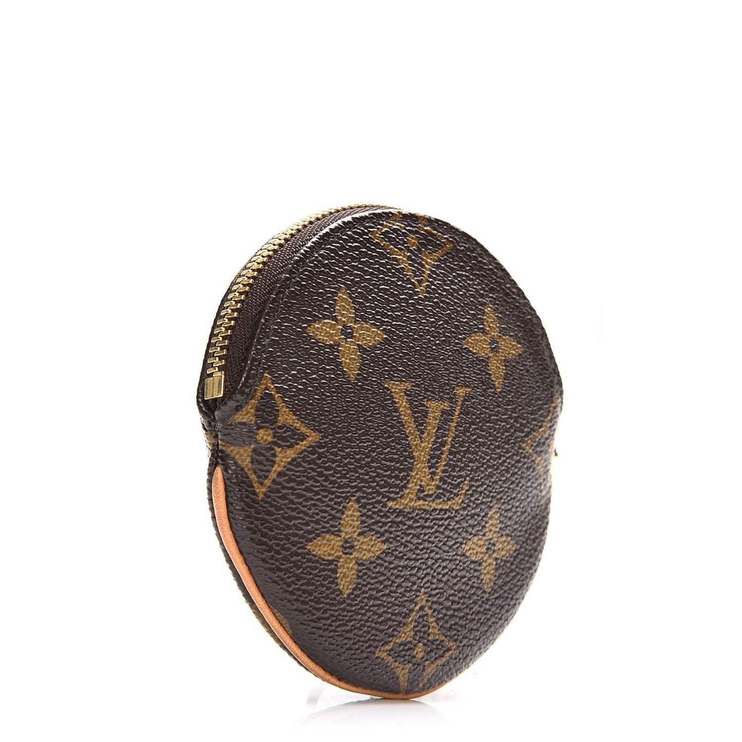 Monogram Round Coin Purse