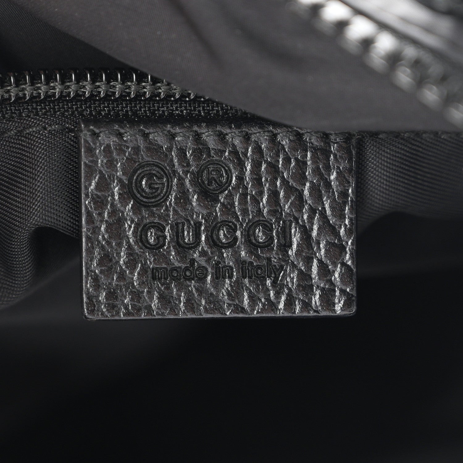Gucci Nylon Monogram Tote Black 6 of 11