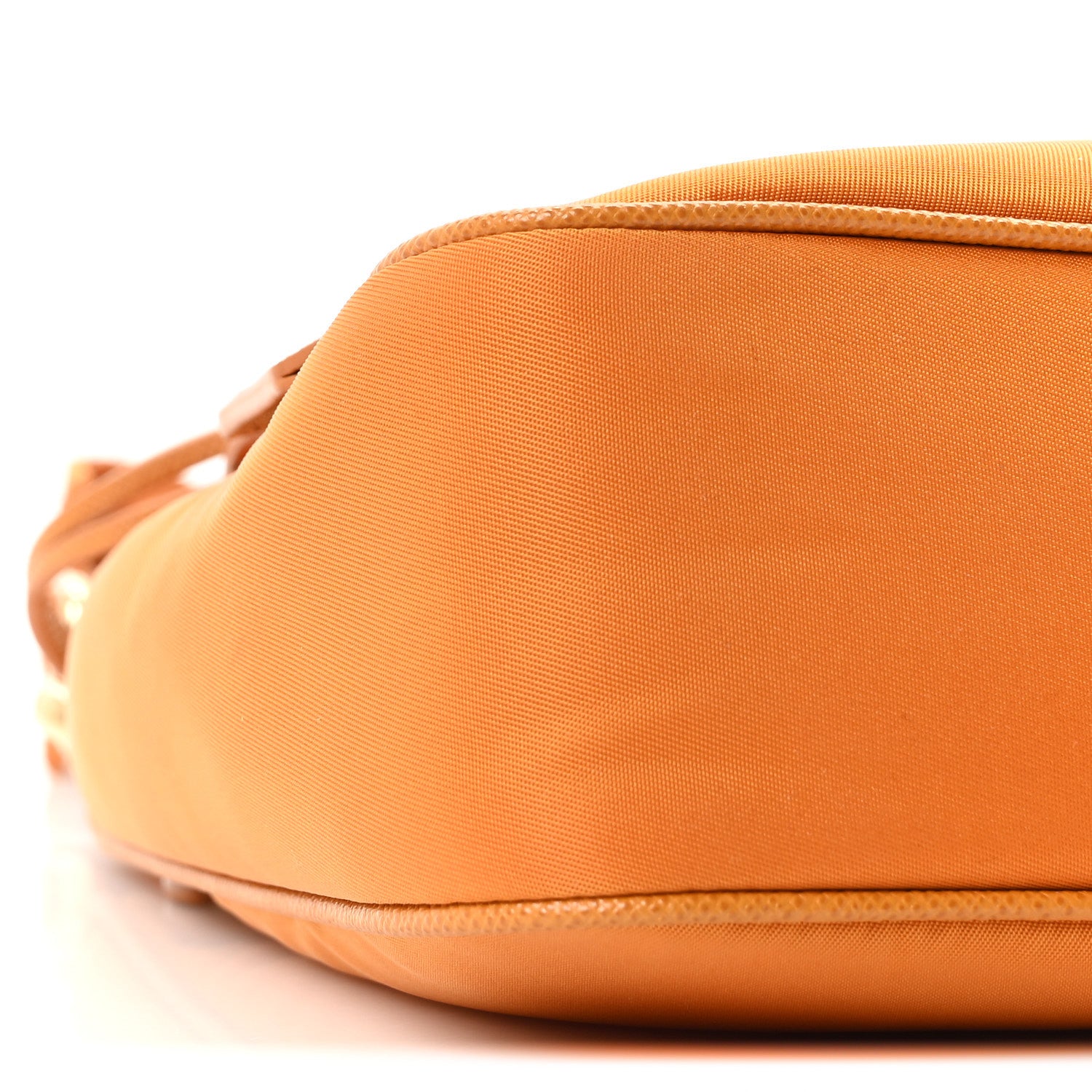 Prada Re-Nylon Saffiano Re-Edition 2005 Shoulder Bag Amber 9 of 10