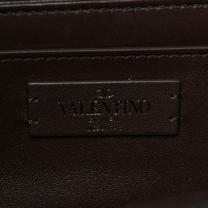 Valentino Garavani Toile Iconographe Goatskin Le Grand Deuxieme Shoulder Bag Naturale Black Fondant 6 of 7