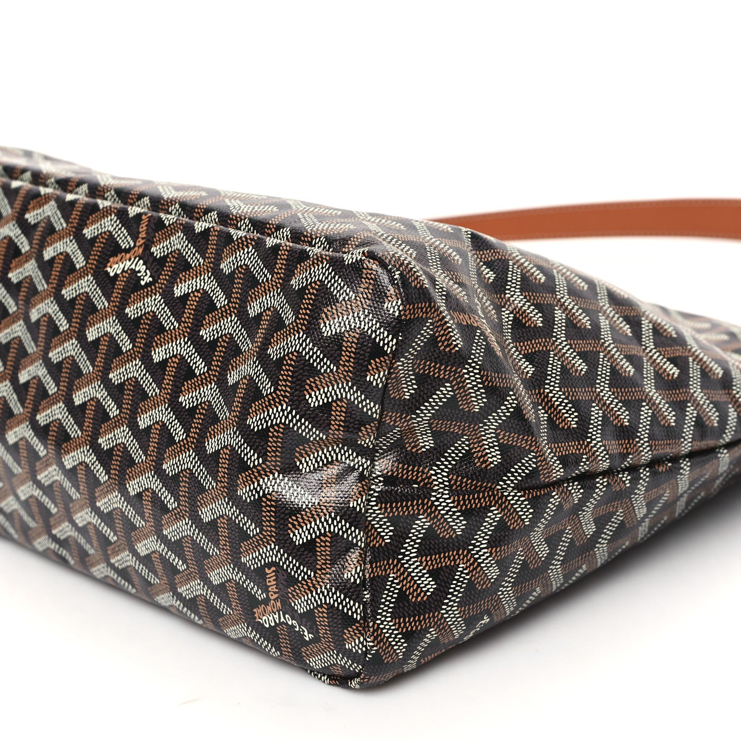 Goyardine Boheme Hobo Black Gold