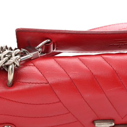 Louis Vuitton Calfskin New Wave Chain PM Ecarlate 14 of 16