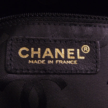 Chanel Leathter Quilted Surpique Tote Black 8 of 11